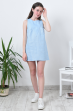 Льняная туника без рукава